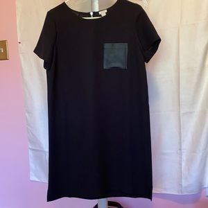 Black, sheath dress by J. Crew
